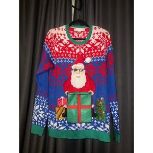 Ugly Christmas Sweater Xmas Size Medium